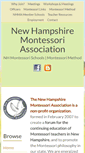 Mobile Screenshot of nh-montessori.org